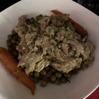 Seitan duck at Delice & Sarrasin in New York City