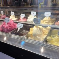 Vegan choice  at Gelateria on the Docks in Docklands