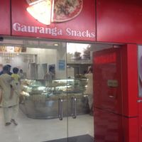 Entrance at Gauranga Snacks in Vrindavan