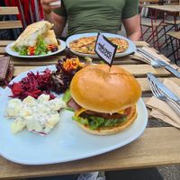 Vegan lunch at Plant by Kat's Kitchen in Keswick