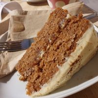 Carrot cake. at Plant by Kat's Kitchen in Keswick