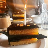 Jaffa cake cake  at Plant by Kat's Kitchen in Keswick