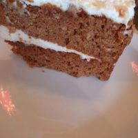 veggie carrot cake at Plant by Kat's Kitchen in Keswick