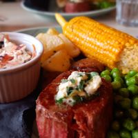 Delicious marbles fillet steak cooked perfectly! at Plant by Kat's Kitchen in Keswick