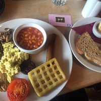 vegan breakfast at Plant by Kat's Kitchen in Keswick