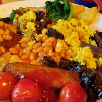 All day vegan breakfast, wow at Plant by Kat's Kitchen in Keswick