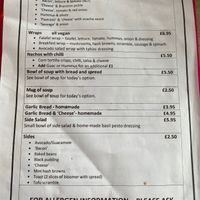 Menu at Plant by Kat's Kitchen in Keswick