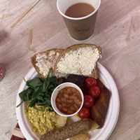 ‘Vegan full English breakfast’  at Plant by Kat's Kitchen in Keswick