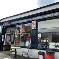 The cafe at Plant by Kat's Kitchen in Keswick