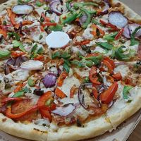 Pizza at Veggie Supreme in Wolverhampton