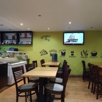 Lovely interior at Veggie Supreme in Wolverhampton