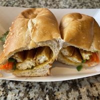 Tofu bahn mi  at Pho Pier 77 in Panama City Beach