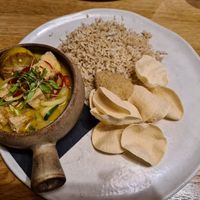 Coconut Tofu Curry at The Allotment in Manchester