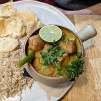 Tofu Laksa at The Allotment in Manchester