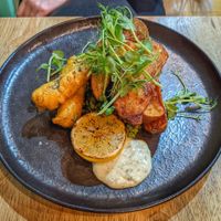 "Fish" and chips at The Allotment in Manchester