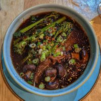 Mushroom ramen at The Allotment in Manchester