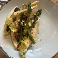 Tenderstem & chicory starter  at The Allotment in Manchester