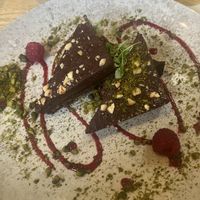 Hazelnut slice  at The Allotment in Manchester