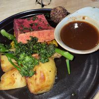 Tofu Steak Sunday Roast #Veganuary at The Allotment in Manchester