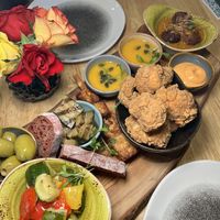 Sharing platter  at The Allotment in Manchester