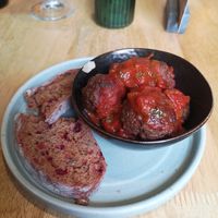 Meatballs at The Allotment in Manchester