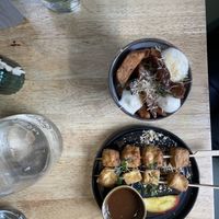 Satay skewers   at The Allotment in Manchester