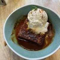 Sticky toffee pudding   at The Allotment in Manchester