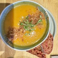 Apple and squash soup   at The Allotment in Manchester