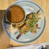 Satay skewers  at The Allotment in Manchester