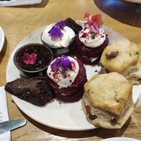 Afternoon tea - cakes at The Allotment in Manchester