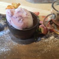 One of the desserts at The Allotment in Manchester