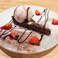 Coconut and Chocolate Tart - £6.50 at The Allotment in Manchester