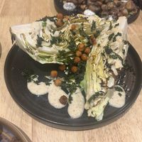 Chargrilled cabbage  at The Allotment in Manchester