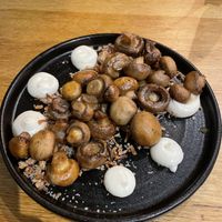 Miso mushrooms  at The Allotment in Manchester
