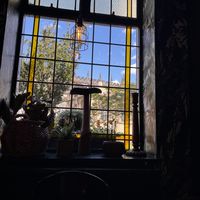 View of cathedral   at The Allotment in Manchester