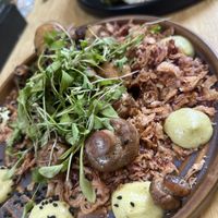 Garlic mushrooms   at The Allotment in Manchester