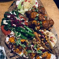 Tapas board at The Allotment in Manchester