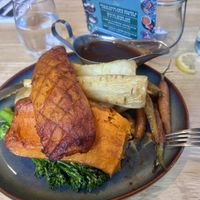 Sunday roast  at The Allotment in Manchester