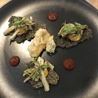 Starter feta vegan an krackers  at The Allotment in Manchester