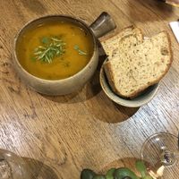 Carrot and coriander  at The Allotment in Manchester