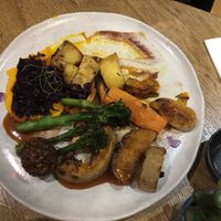 Vegan roast dinner at The Allotment in Manchester