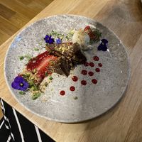 Hazelnut slice  at The Allotment in Manchester