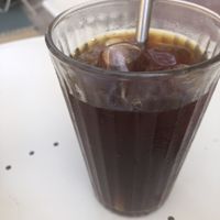 Coffee brew at Joy Healthyfood in Montpellier