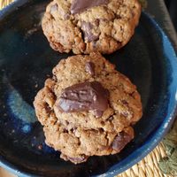 Chocolate cookie at Joy Healthyfood in Montpellier