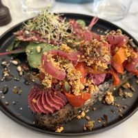 Petit déjeuner salé  at Joy Healthyfood in Montpellier