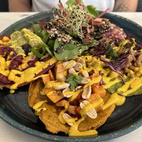 Trio de tacos  at Joy Healthyfood in Montpellier