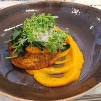 Vegan dish of the day at Le Monastere des Augustines - Le Restaurant in Quebec