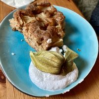 Apple Cinnamon Cake with vegan cream  at ATAYA in Berlin