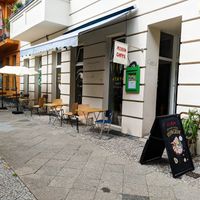 Outside of Ataya Caffe at ATAYA in Berlin