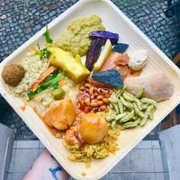 Sunday brunch plate at AtayaCaffe at ATAYA in Berlin